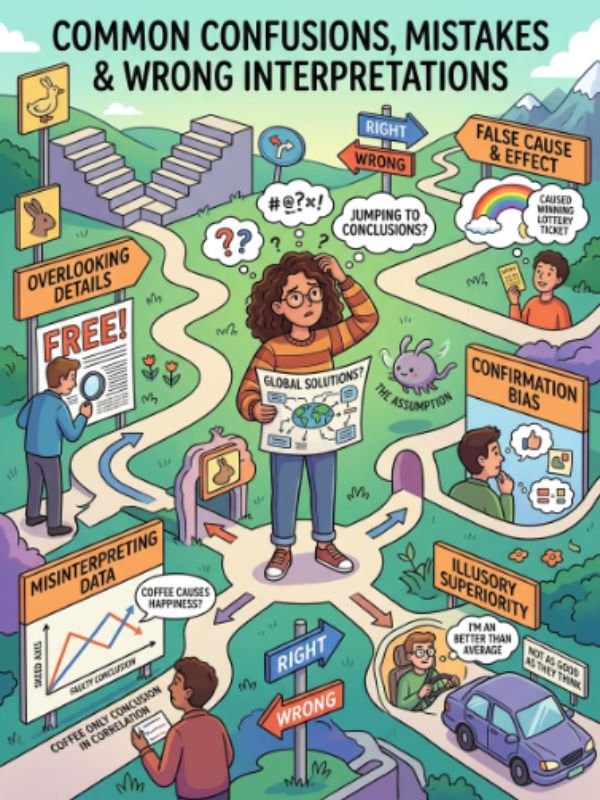 Common Confusions, Mistakes & Wrong Interpretations