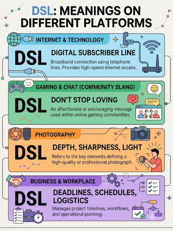 DSL Meaning On Different Platforms
