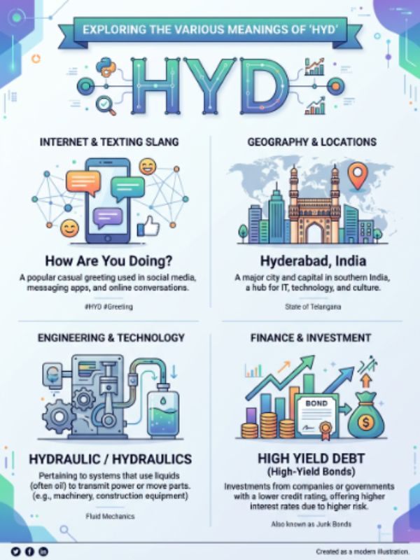 Different Meanings of HYD in Other Fields