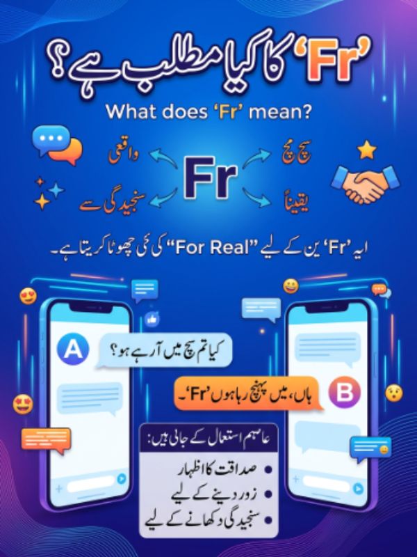 Fr Meaning in Text in Urdu
