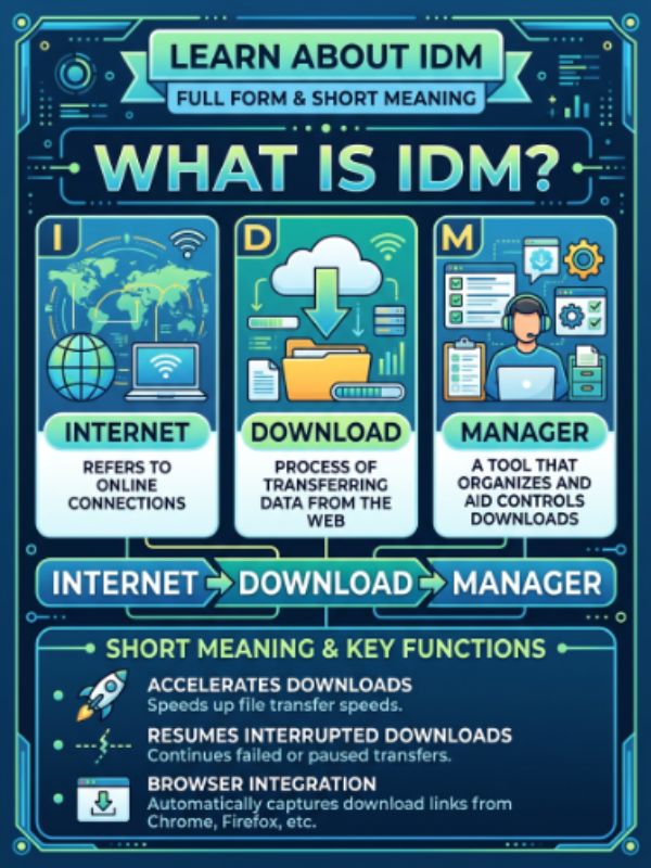Full Form, Stands For & Short Meaning of IDM