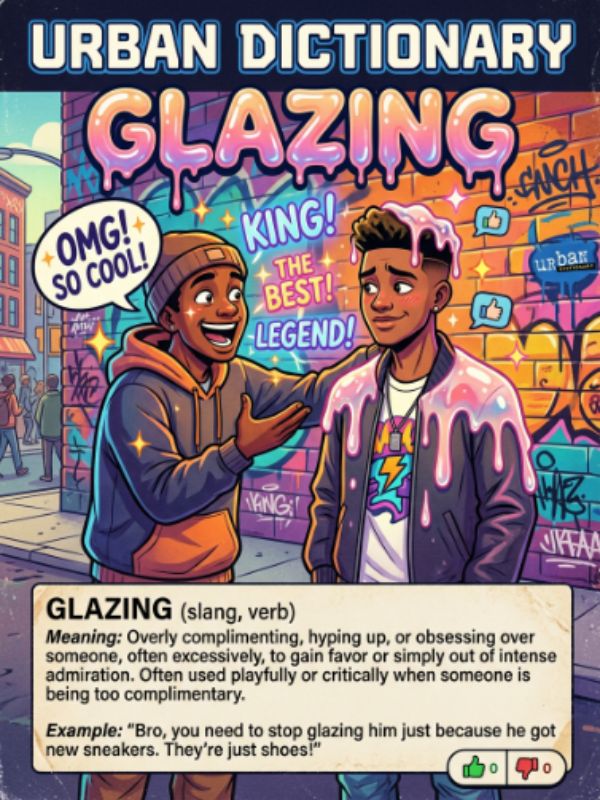 Glazing meaning slang urban dictionary