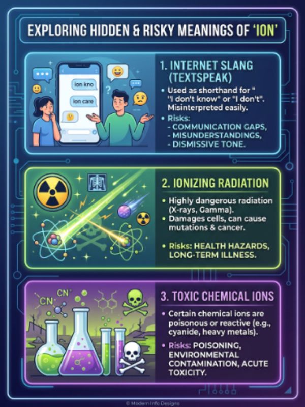 Hidden Or Risky Meanings Of ION
