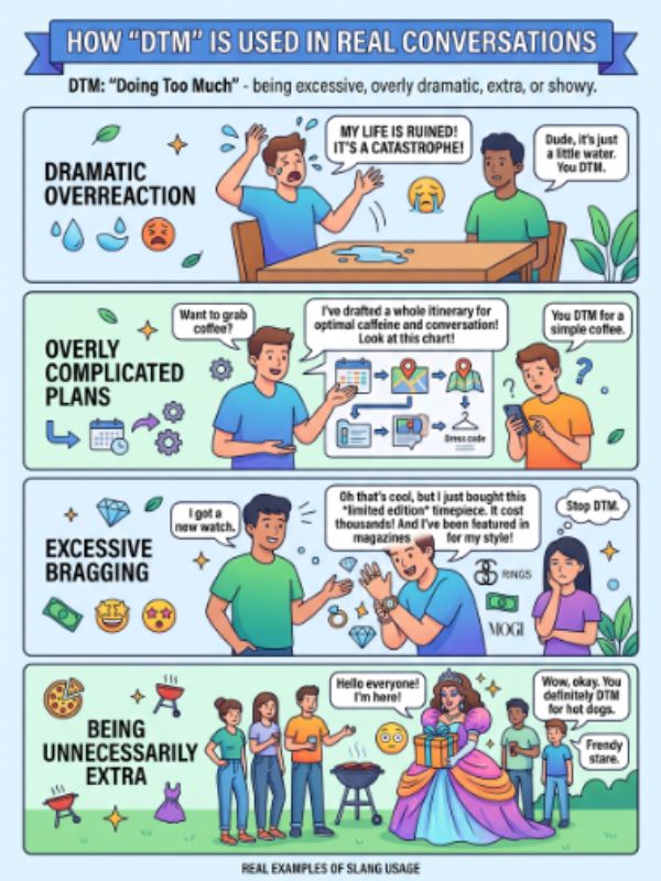 How DTM Is Used In Real Conversations?
