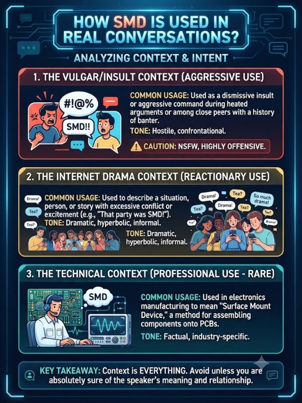How SMD Is Used In Real Conversations?