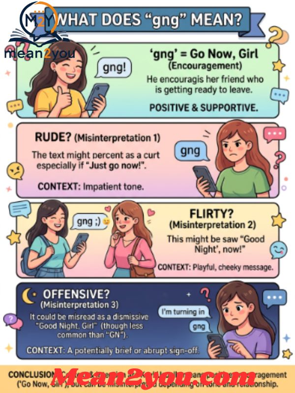 Is "gng" Rude, Flirty, Or Offensive?