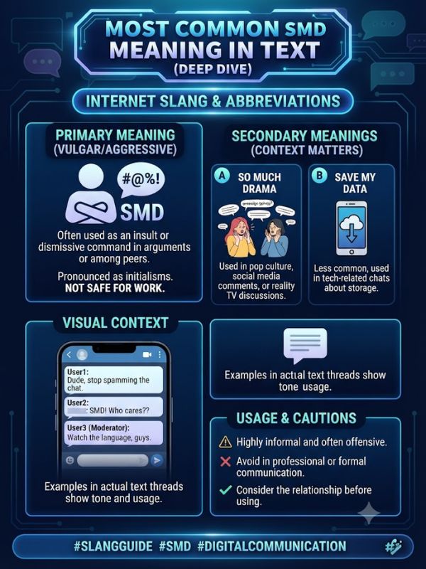 Most Common SMD Meaning In Text  (Deep Dive)