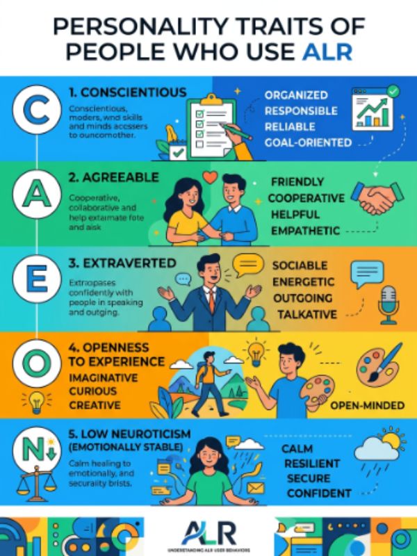 Personality Traits of People Who Use ALR