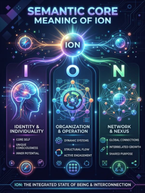 Semantic Core Meaning Of ION