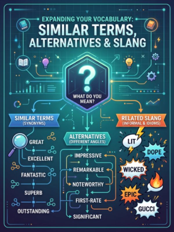 Similar Terms, Alternatives & Related Slang