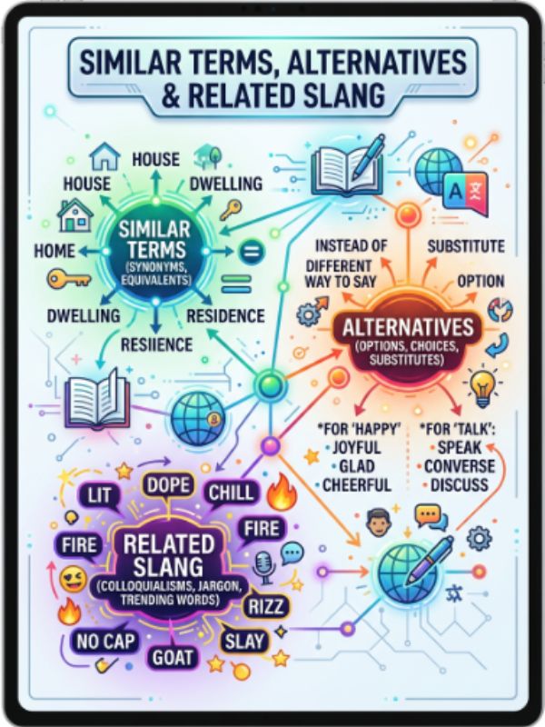 Similar Terms, Alternatives & Related Slang