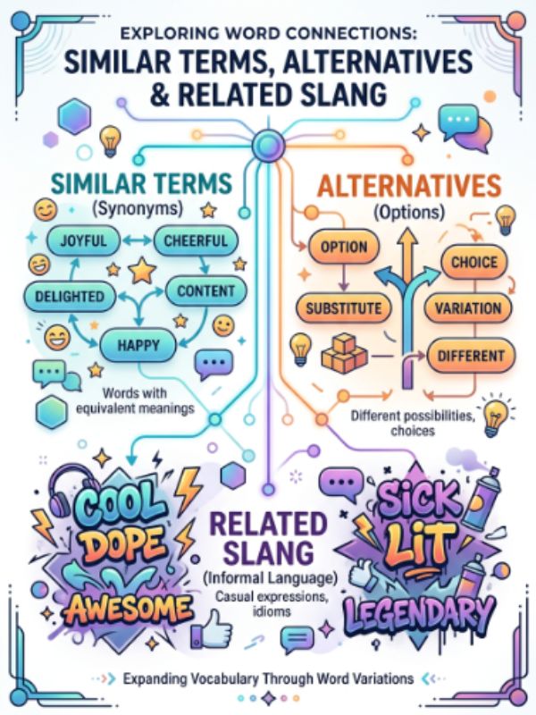 Similar Terms, Alternatives & Related Slang