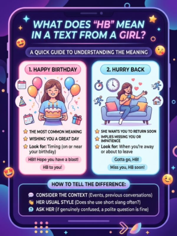 What Does Hb Mean In Text From A Girl