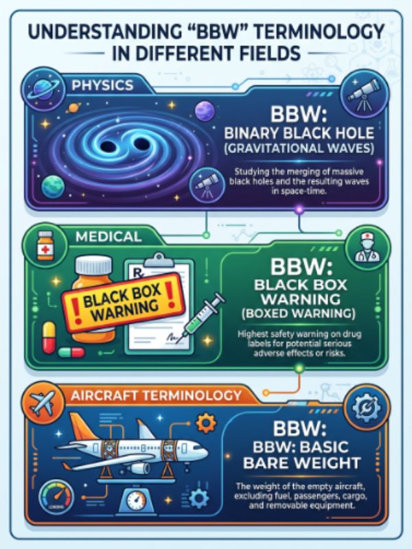 BBW Meaning in Physics, Medical, and Aircraft Terminology