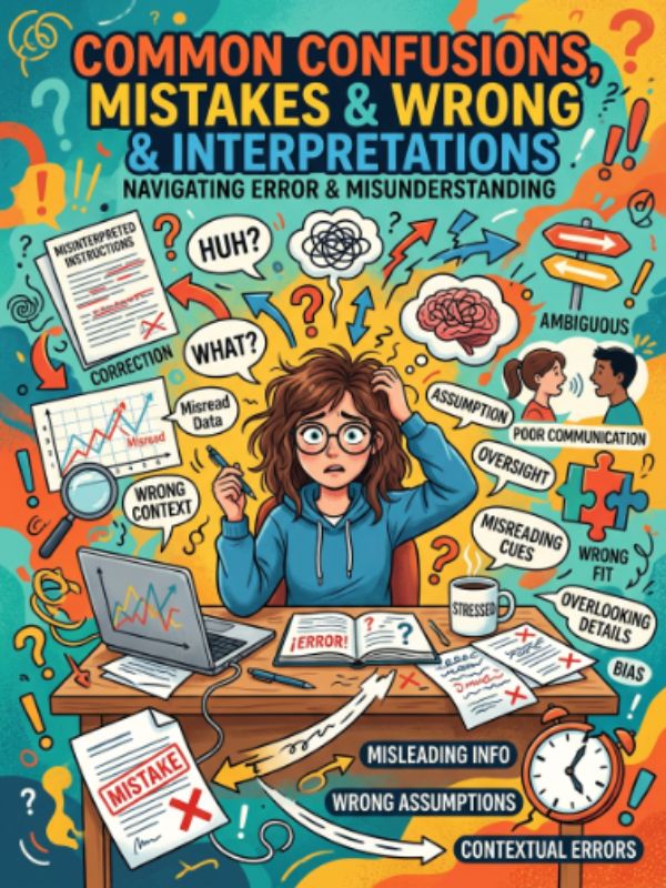 Common Confusions, Mistakes & Wrong Interpretations