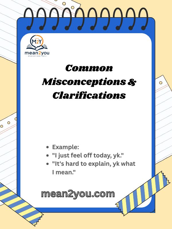 Common Misconceptions & Clarifications