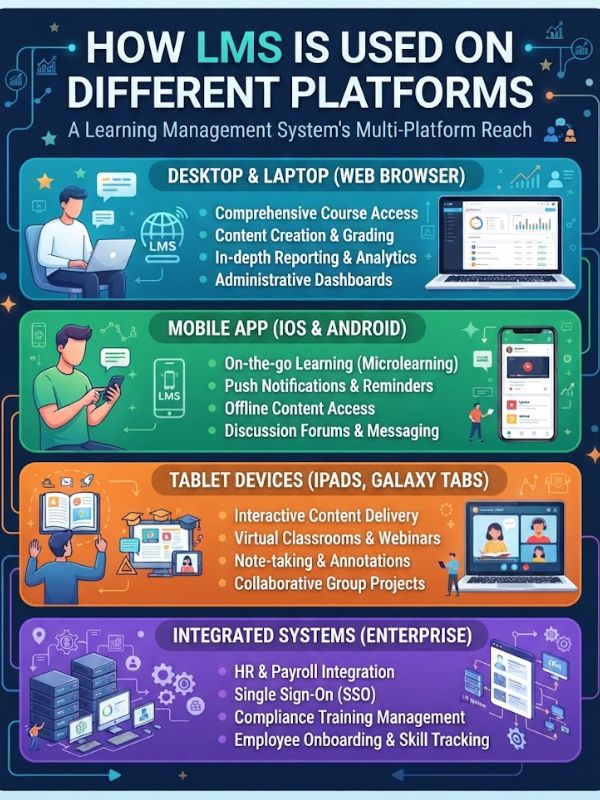 How "LMS" Is Used on Different Platforms