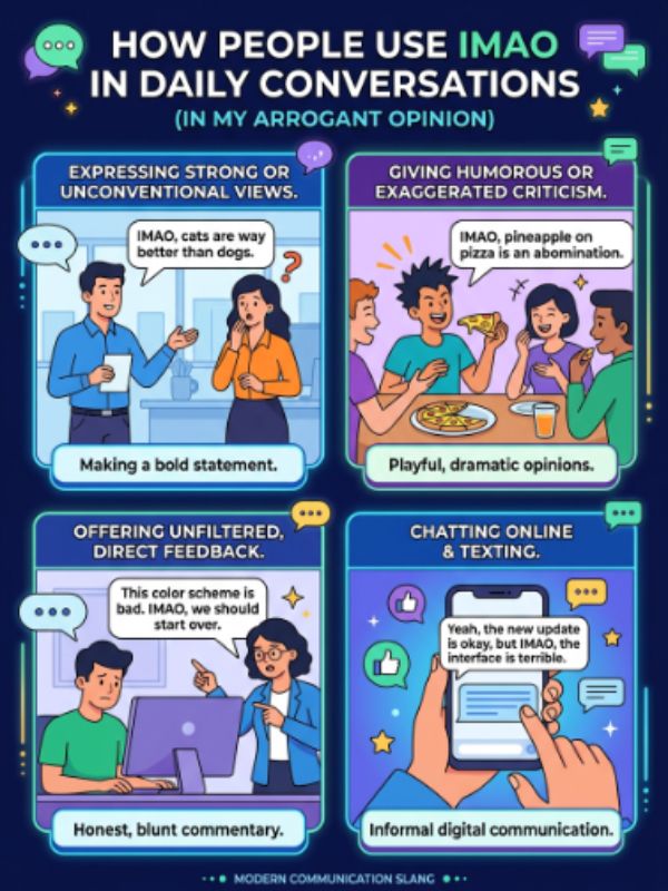 How People Use IMAO in Daily Conversations