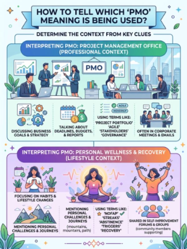 How to Tell Which PMO Meaning Someone Is Using