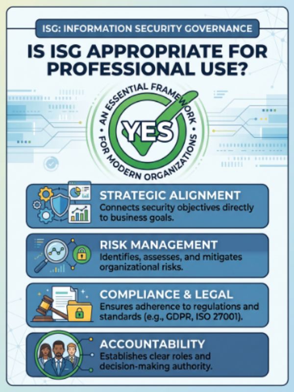 Is ISG Appropriate for Professional Use?