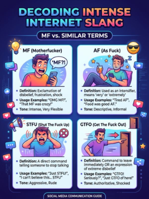 MF vs Similar Social Media Slang