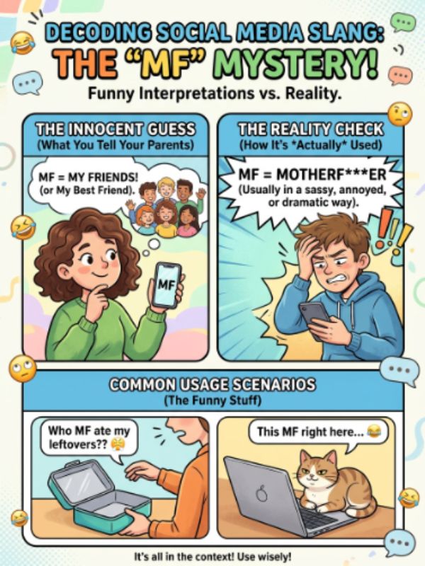 Mf Meaning in Social Media Text Funny