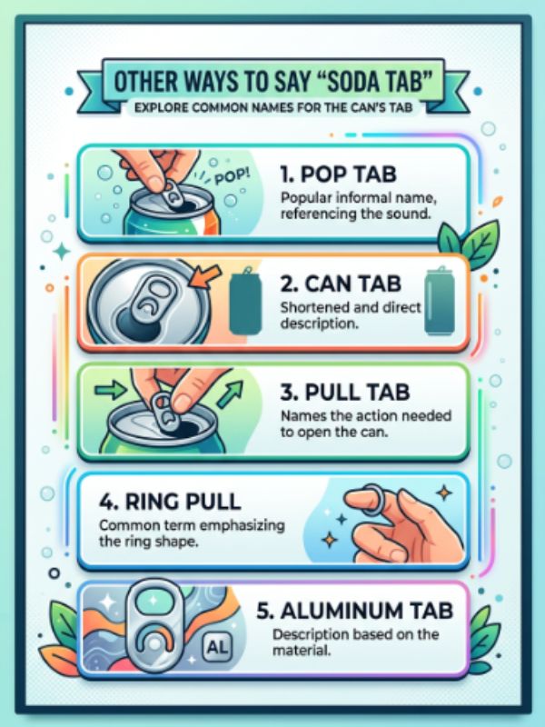 Other Ways to Say "Soda Tab"