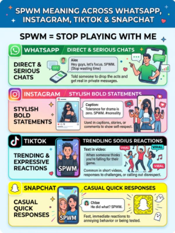 SPWM Meaning Across WhatsApp, Instagram, TikTok & Snapchat
