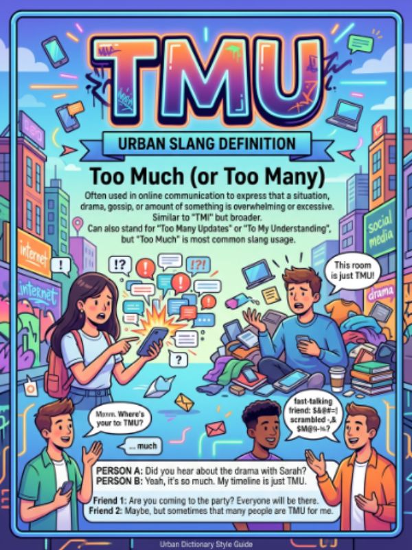 Tmu meaning slang urban dictionary