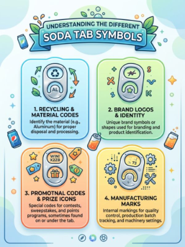 Understanding the Different Soda Tab Symbols