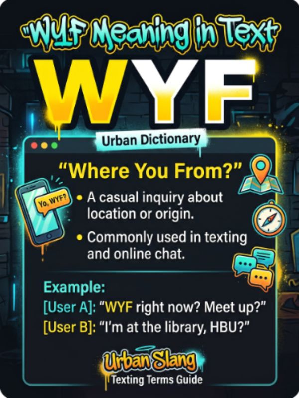 WYF Meaning in Text Urban Dictionary