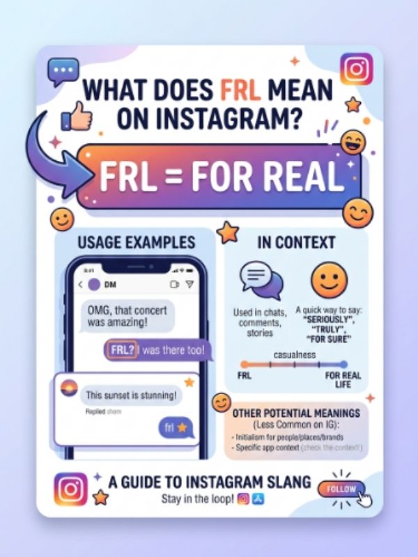 What Does FRL Mean on Instagram