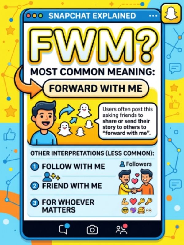 What Does FWM Mean on Snapchat
