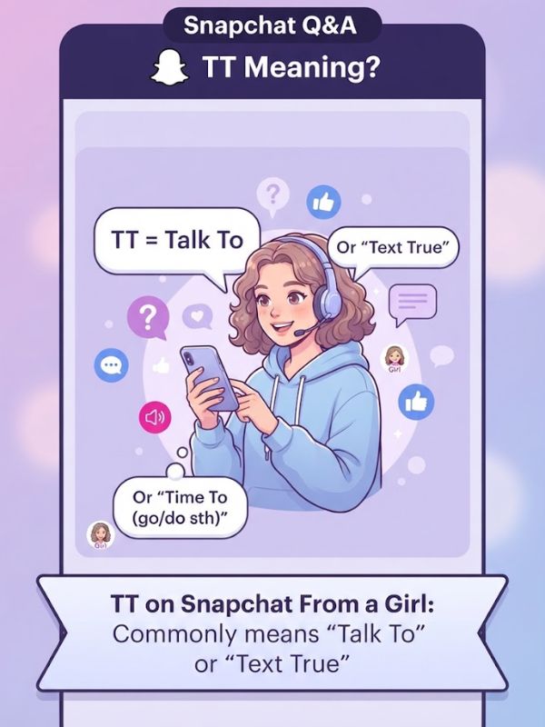 What Does TT Mean Snapchat From a Girl