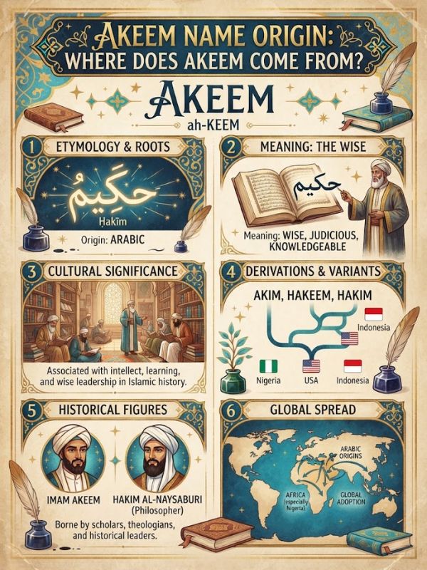 Akeem Name Origin: Where Does Akeed Come From?