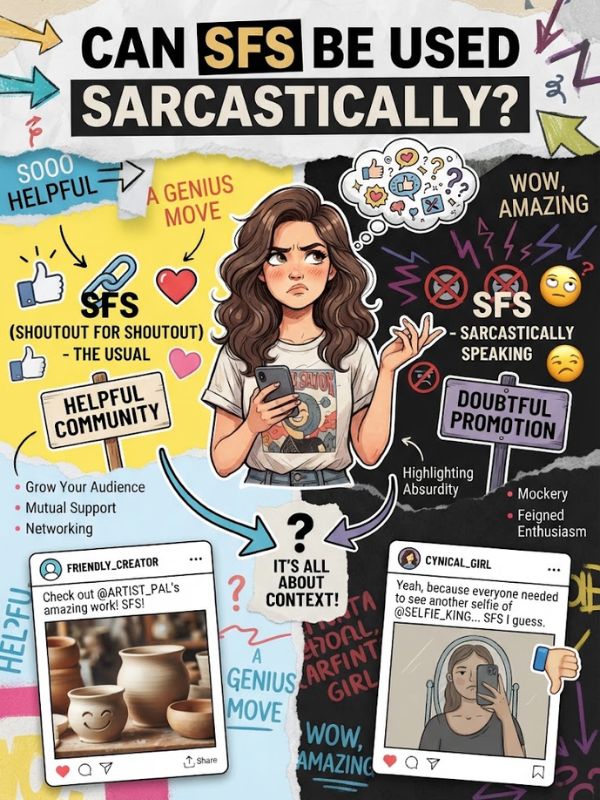 Can SFS Be Used Sarcastically?