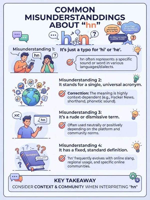 Common Misunderstandings About "hn"