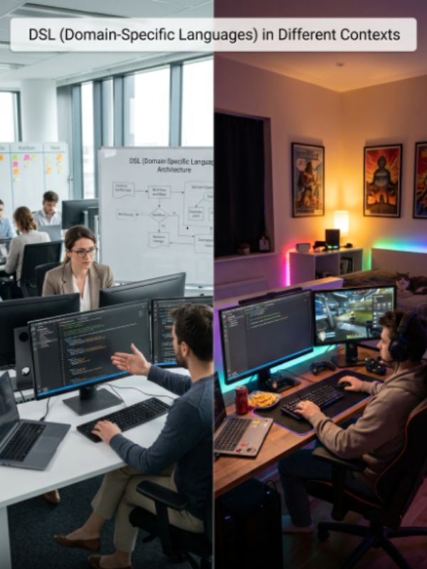 DSL in Professional vs Casual Contexts
