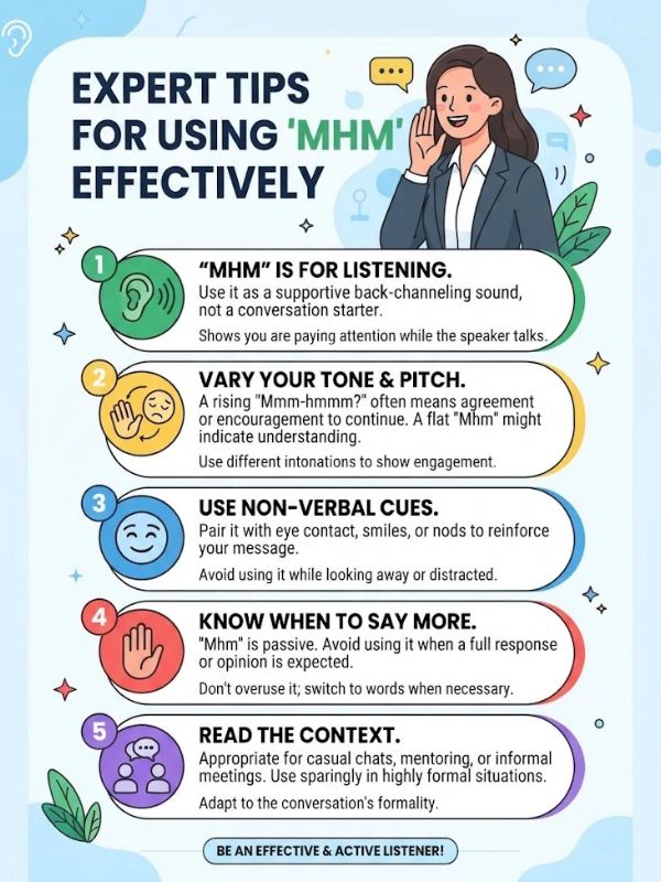 Expert Tips for Using "Mhm" Effectively