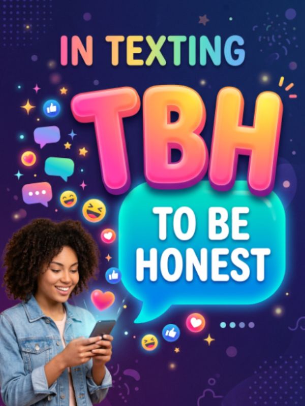 Full Form of TBH in Texting