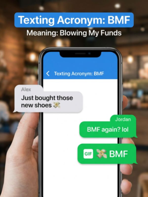 How BMF Is Used in Texting