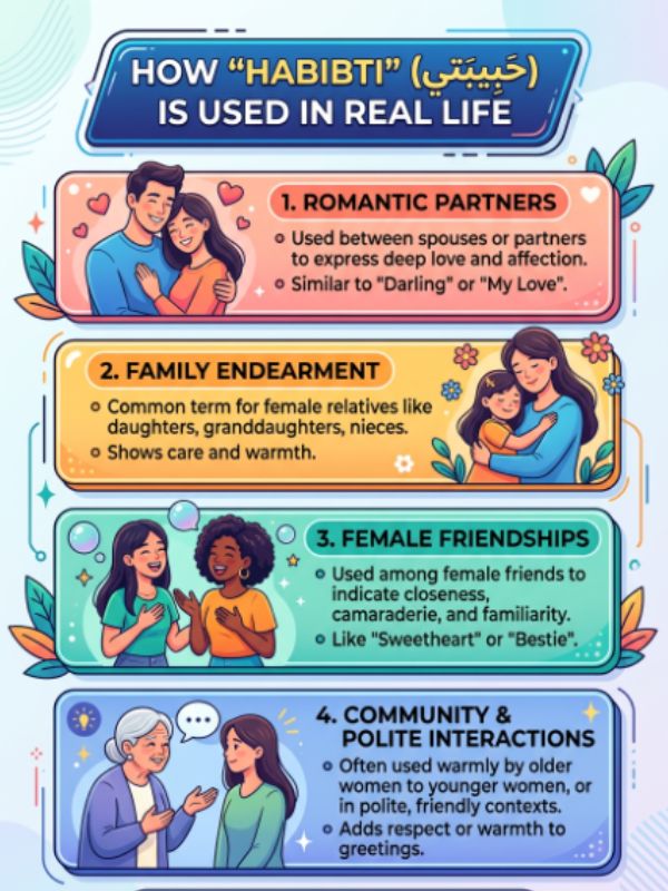How Habibti Is Used in Real Life