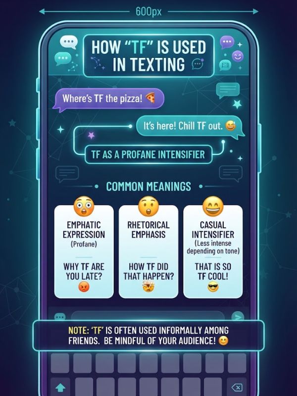 How TF Is Used in Texting