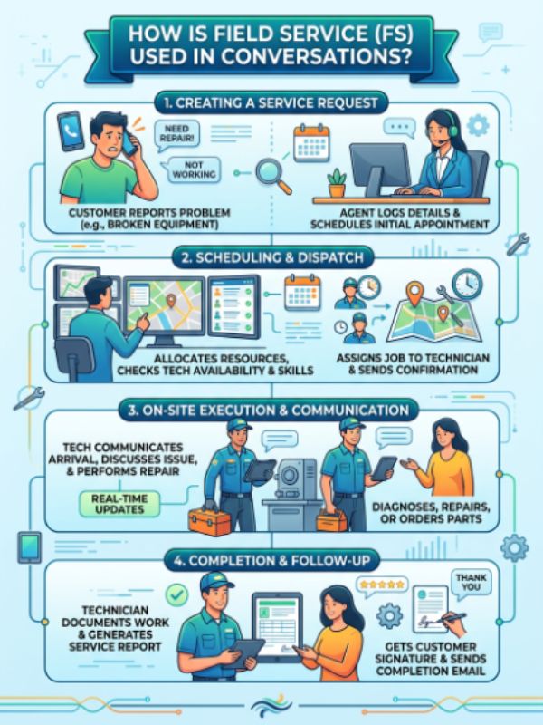 How is FS Used in Conversations?