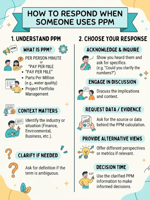 How to Respond When Someone Uses PPM