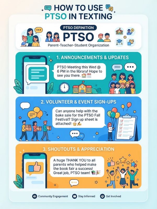 How to Use PTSO in Texting