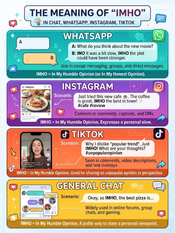 Meaning in Chat, WhatsApp, Instagram, TikTok