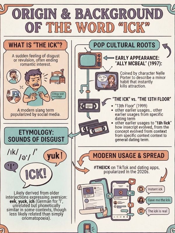 Origin & Background of the Word "Ick"