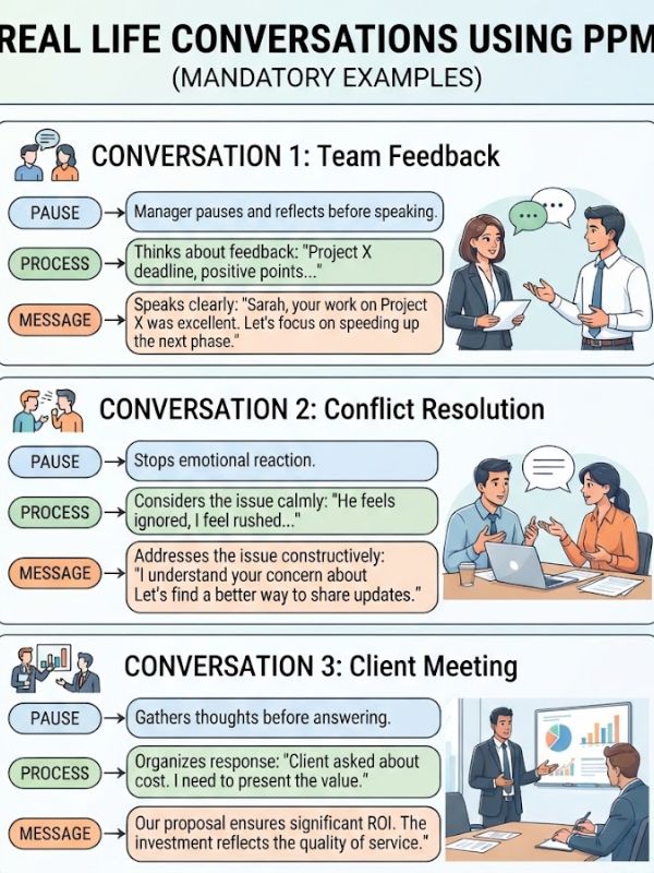 Real Life Conversations Using PPM (Mandatory Examples)