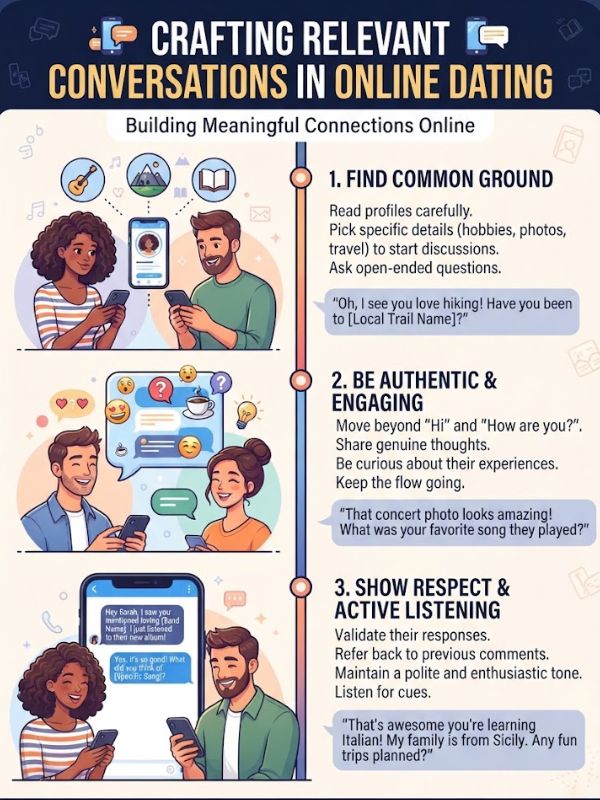Relevance in Online Conversations & Dating Apps